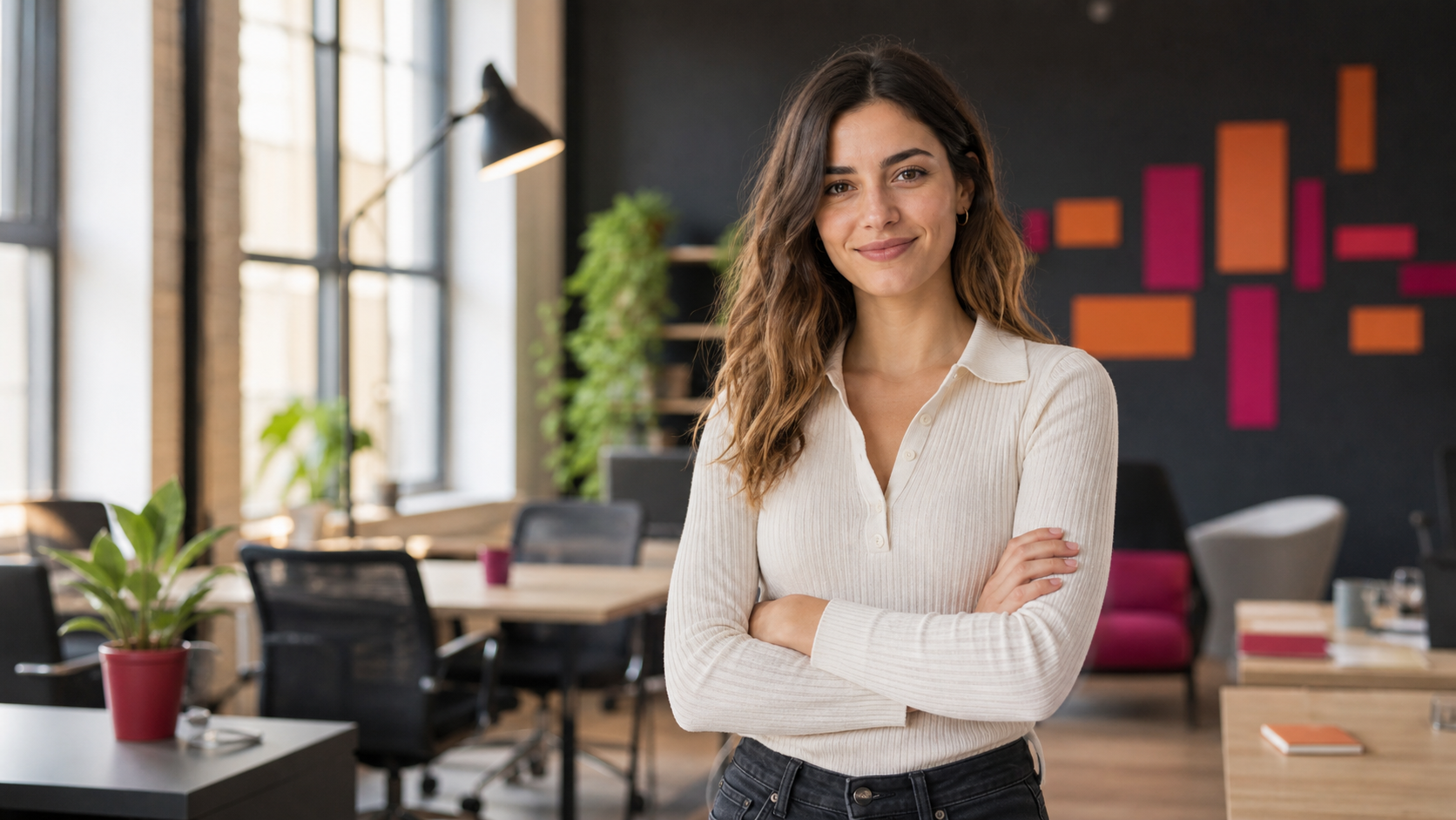 Digitalni talent Digital Talentsa u modernom agencijskom prostoru s brand naglaskom